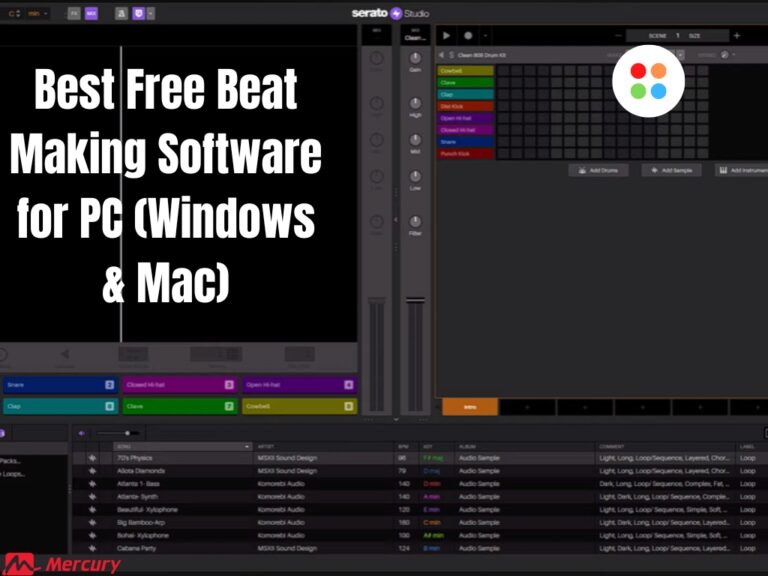 10 Best Free Beat Making Software for PC (Windows & Mac)