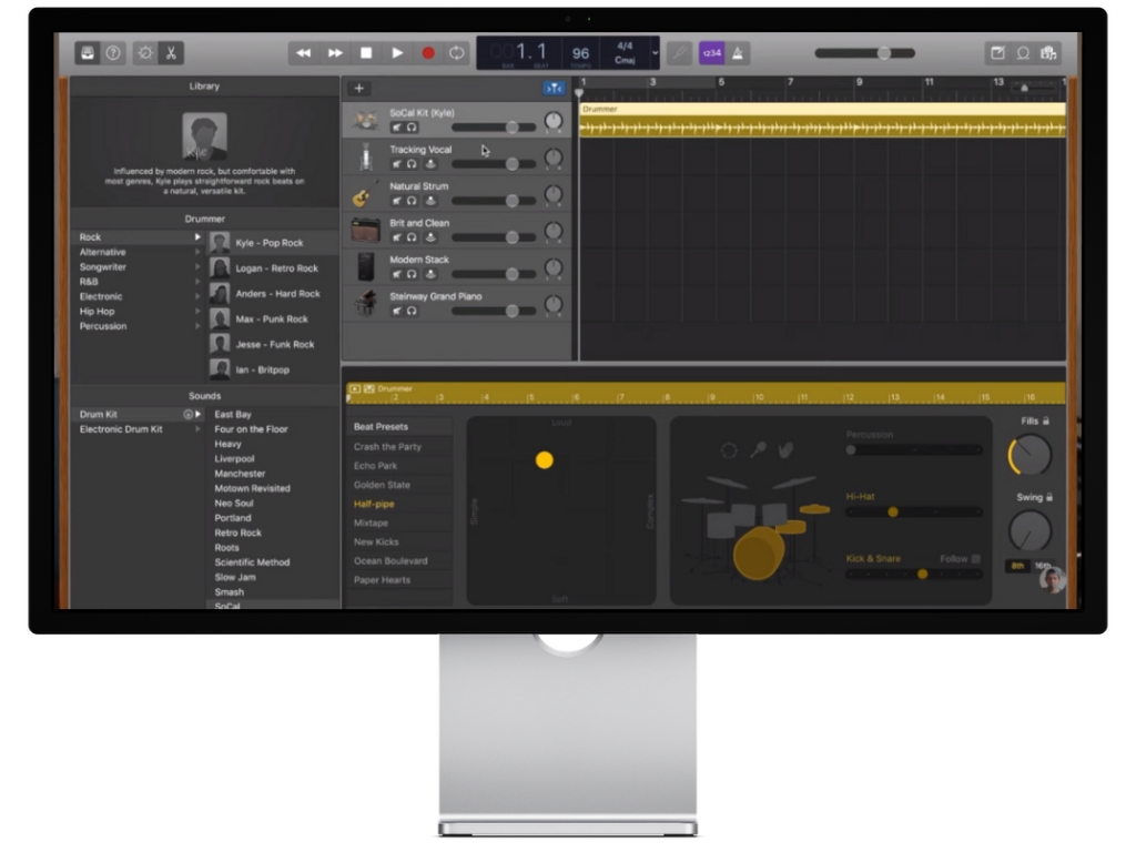 Beat Making Software: GarageBand