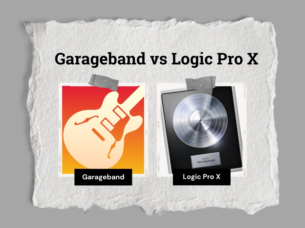 Garageband vs Logic Pro X