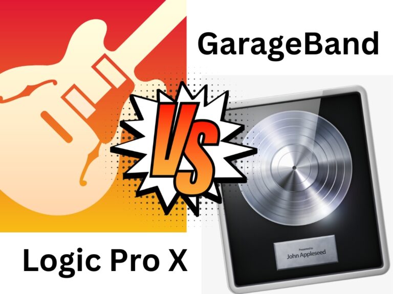 Garageband vs Logic Pro X Full Comparison & Review