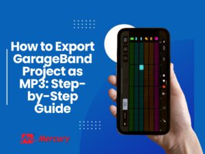 How to Export GarageBand Project as MP3