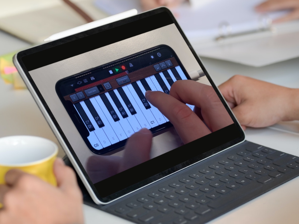 Keyboard in GarageBand