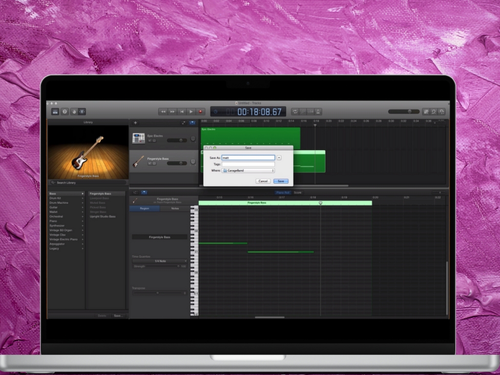 Naming and Saving Your Mp3 File while exporting GarageBand Project as MP3