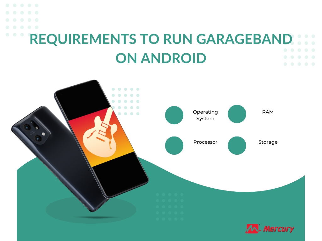 Requirements to Run GarageBand on Android