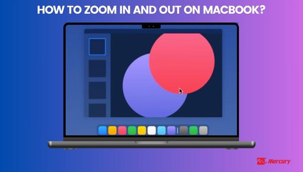 how to zoom in and out on macbook