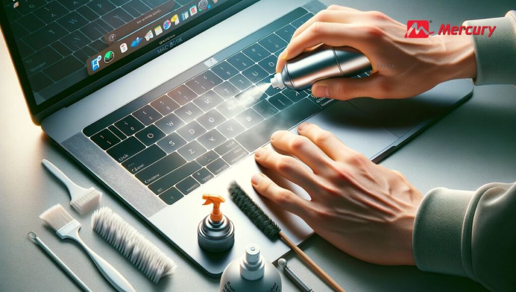 How to Clean Under MacBook Keyboard Fast