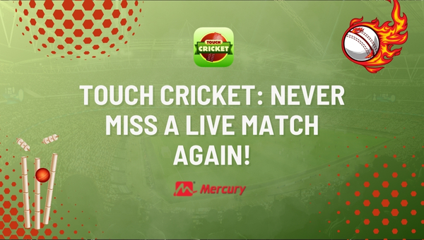 Touch Cricket: Never Miss a Live Match Again!